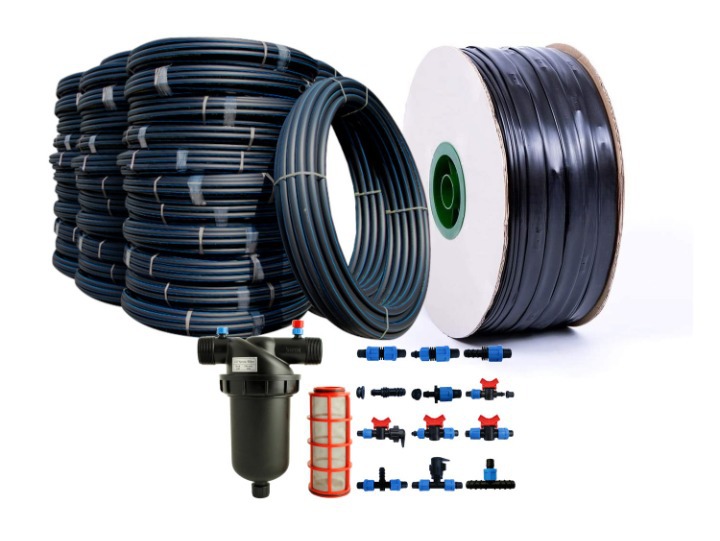 Complete Drip Irrigation Kit - Precision Watering System for Efficient Farming