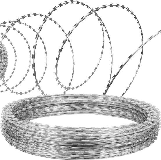 Galvanized Razor Wire 12m