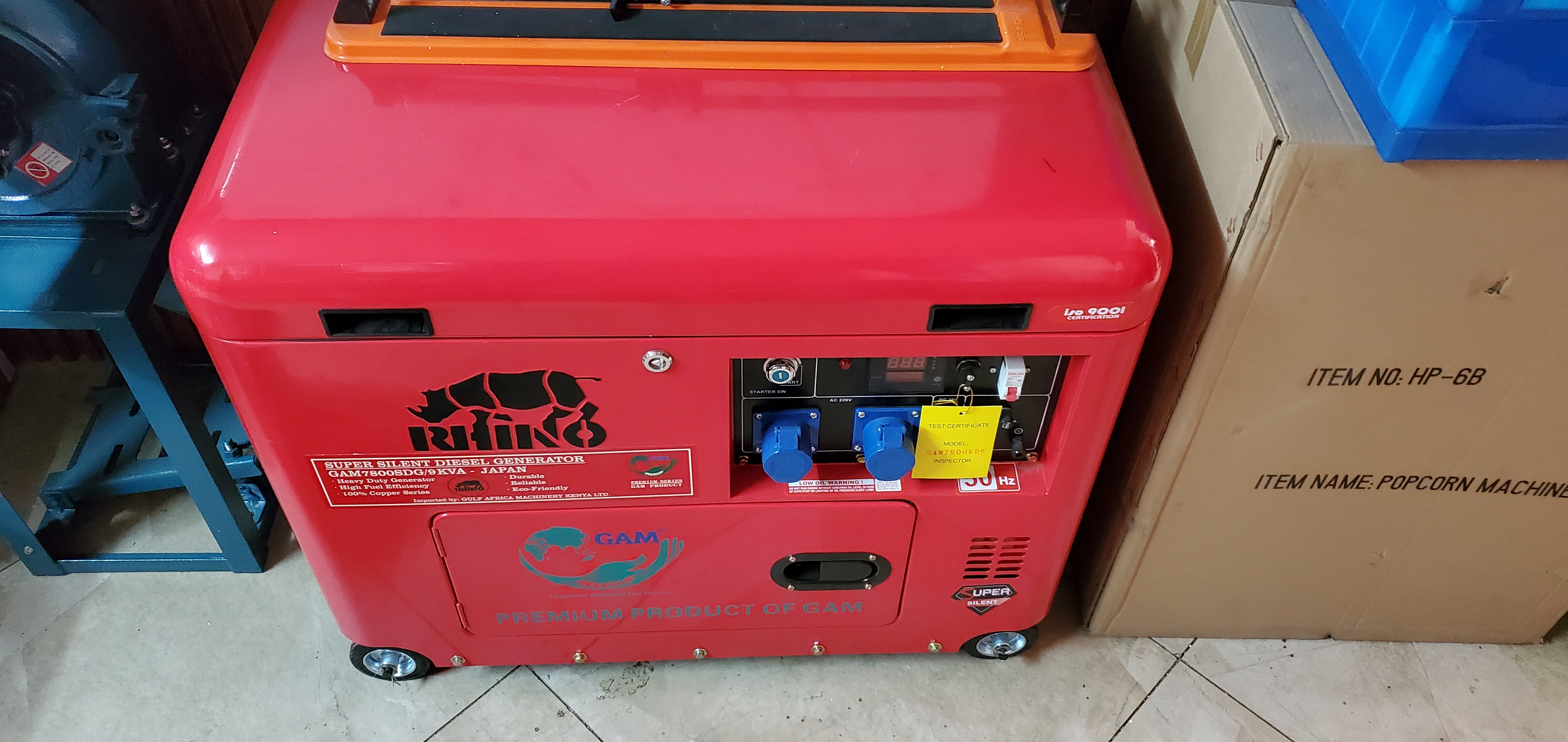 Rhino Super Silent 18kVA Diesel Generator - Industrial Power Solution